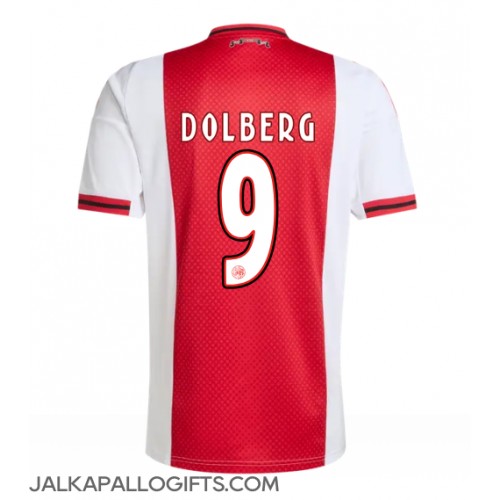Ajax Kasper Dolberg #9 Kotipaita 2025-26 Lyhythihainen